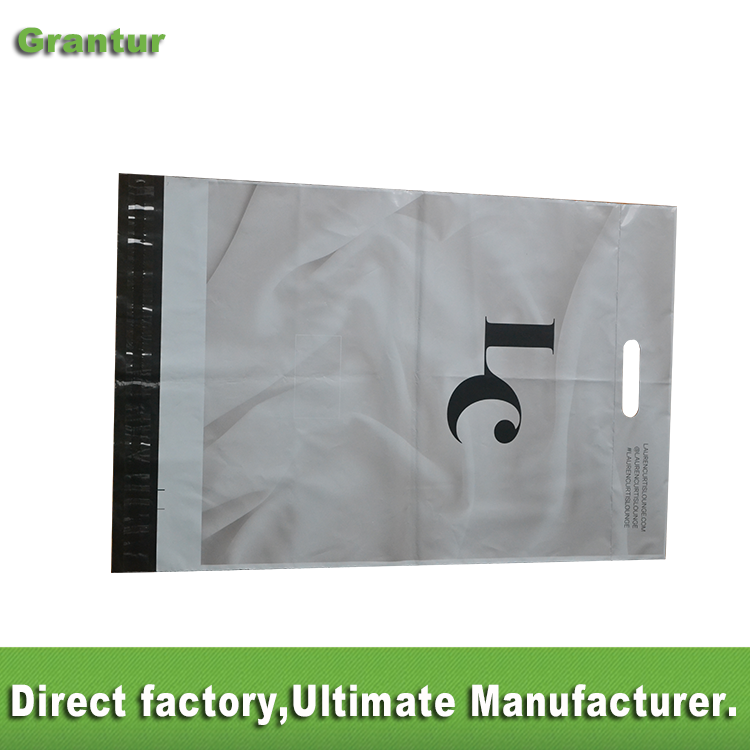 Custom poly mailer with handle mailing bag with handle