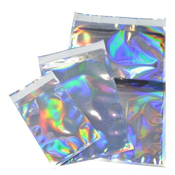 Metallic foil bag holographic envelope bag