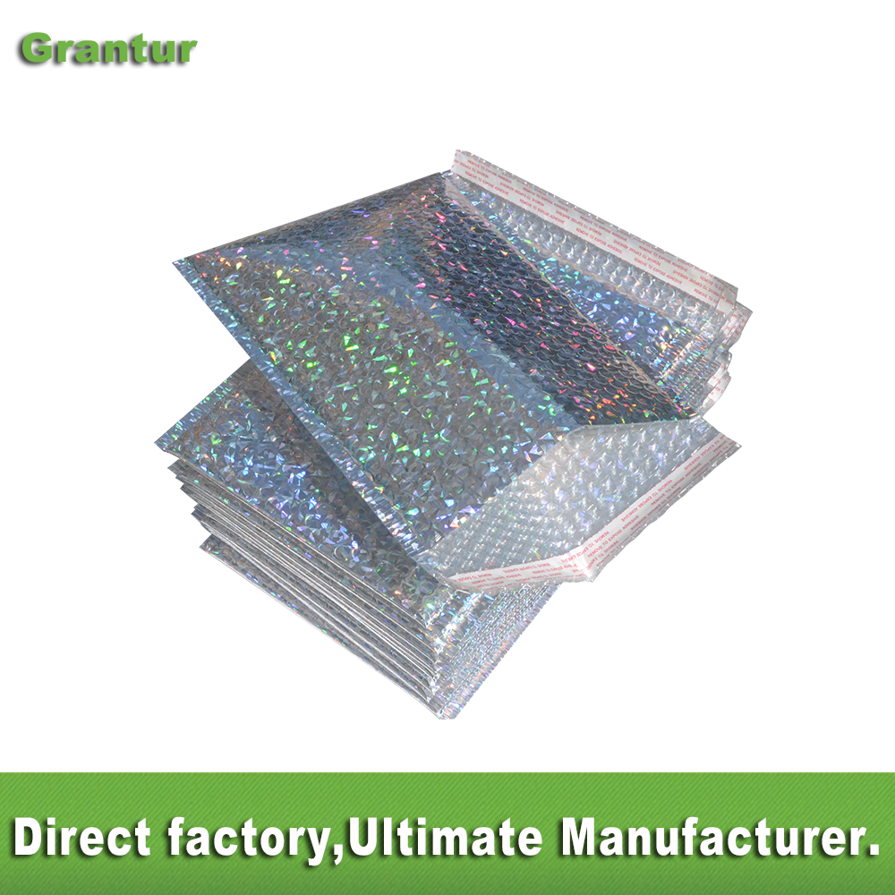holographic bubble mailer wholesale holographic bubble envelope