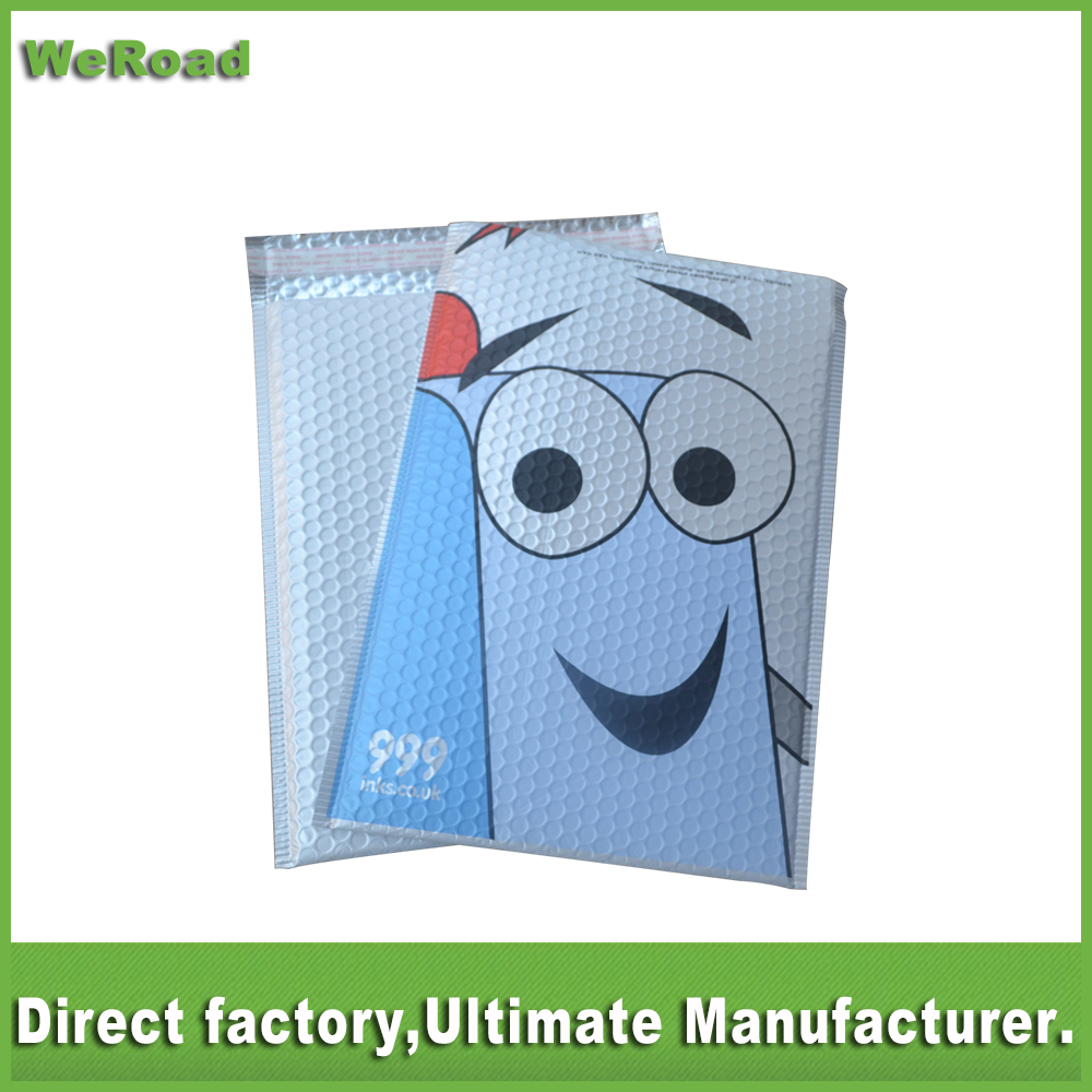 Metallic bubble Mailer Custom Printed Metallic bubble envelope