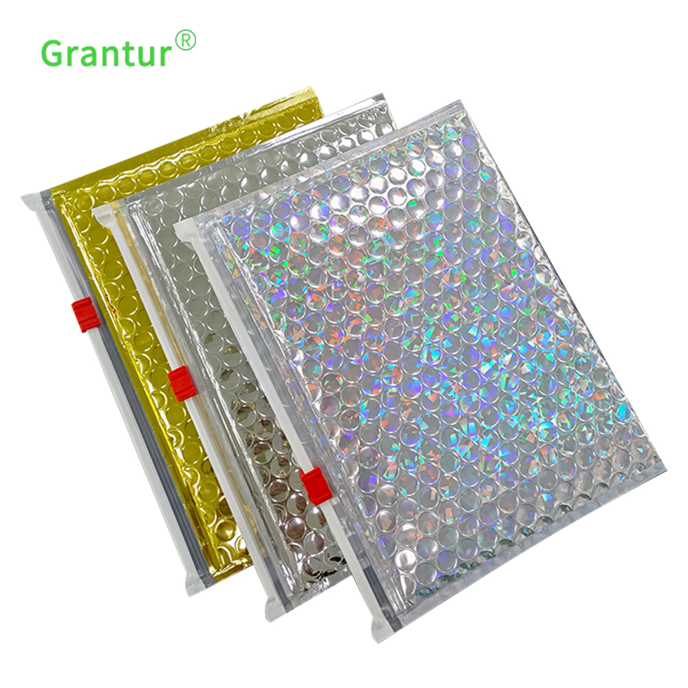 Metallic foil bag holographic envelope bag 0